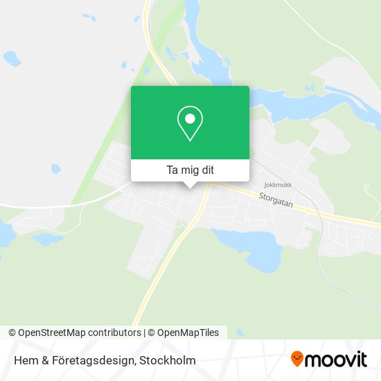 Hem & Företagsdesign karta