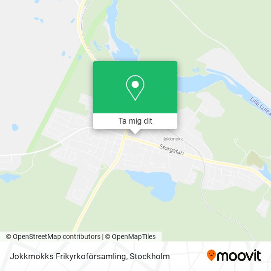 Jokkmokks Frikyrkoförsamling karta