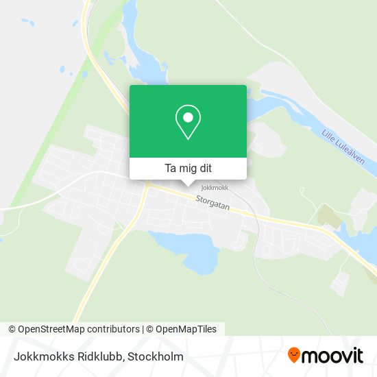 Jokkmokks Ridklubb karta