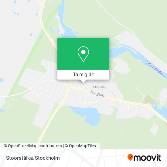 Stoorstålka karta