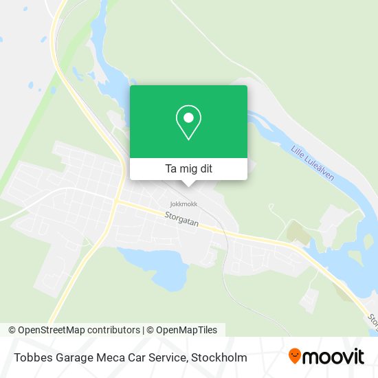 Tobbes Garage Meca Car Service karta