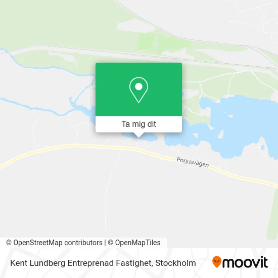 Kent Lundberg Entreprenad Fastighet karta