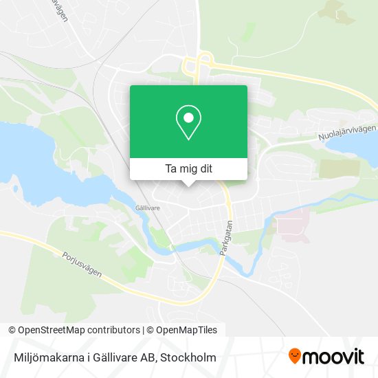 Miljömakarna i Gällivare AB karta