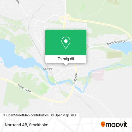 Norrtand AB karta