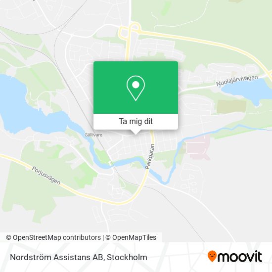Nordström Assistans AB karta