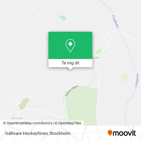 Gällivare Hockeyfören karta