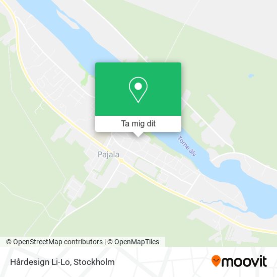Hårdesign Li-Lo karta