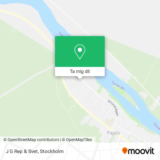 J G Rep & Svet karta