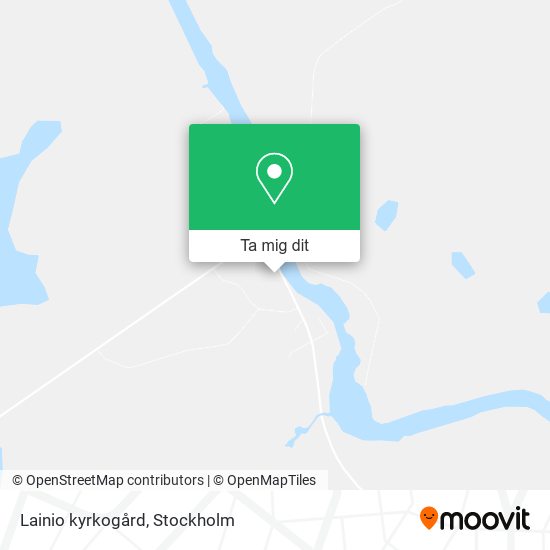 Lainio kyrkogård karta