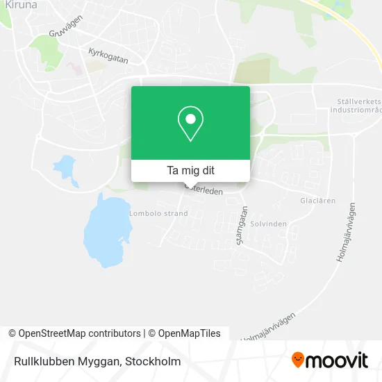 Rullklubben Myggan karta