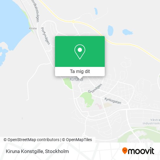 Kiruna Konstgille karta