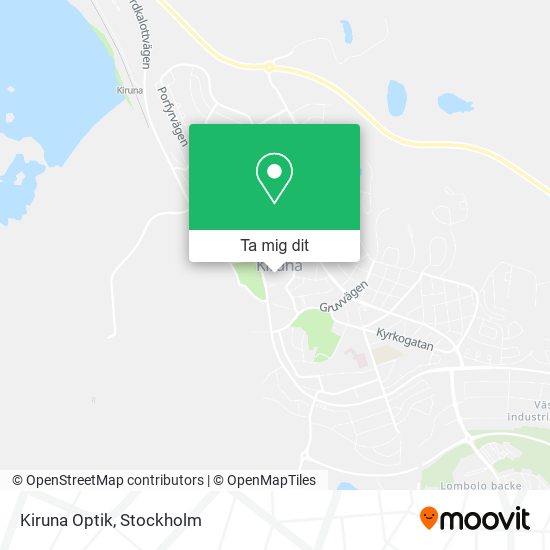 Kiruna Optik karta