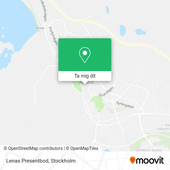 Lenas Presentbod karta