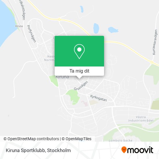 Kiruna Sportklubb karta