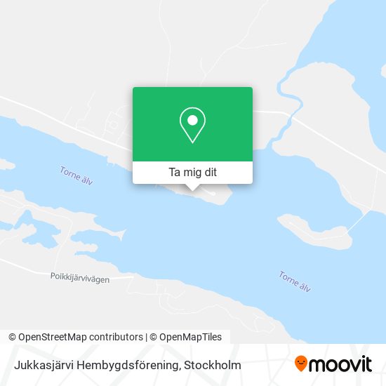 Jukkasjärvi Hembygdsförening karta
