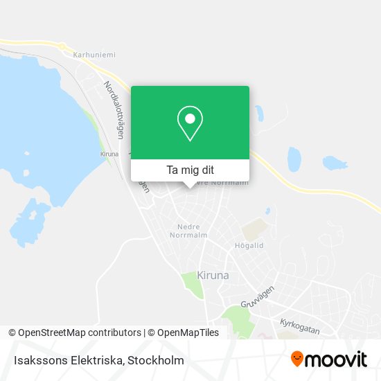 Isakssons Elektriska karta