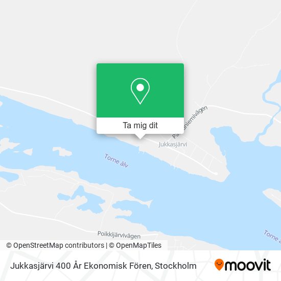 Jukkasjärvi 400 År Ekonomisk Fören karta