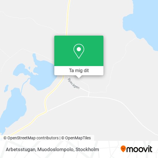 Arbetsstugan, Muodoslompolo karta
