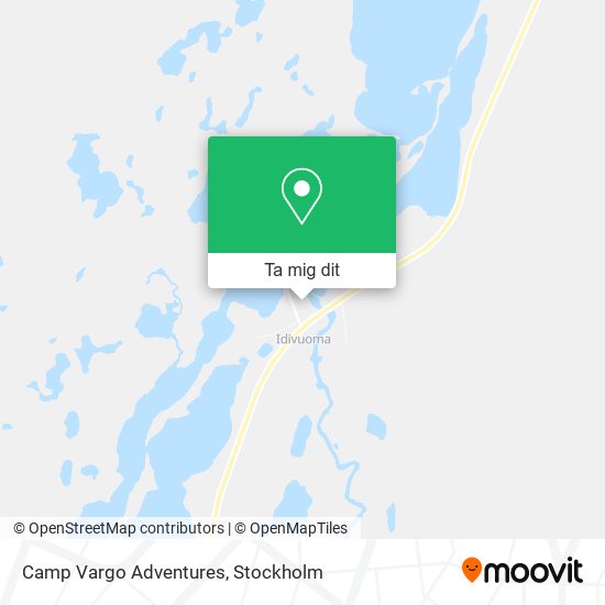 Camp Vargo Adventures karta