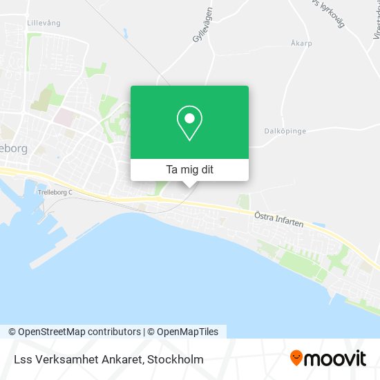 Lss Verksamhet Ankaret karta