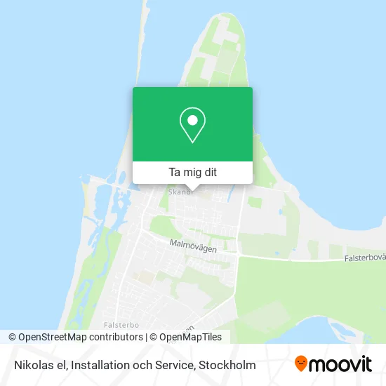 Nikolas el, Installation och Service karta