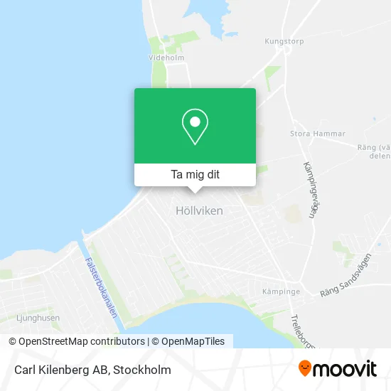 Carl Kilenberg AB karta