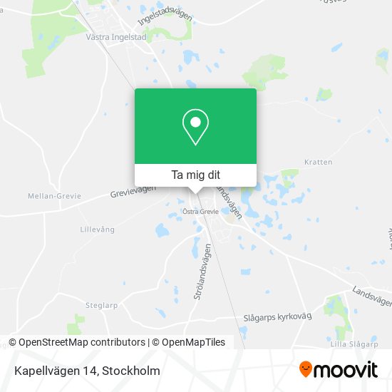 Kapellvägen 14 karta