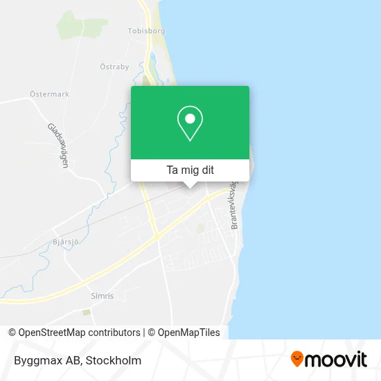 Byggmax AB karta