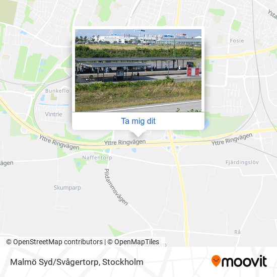 Malmö Syd/Svågertorp karta