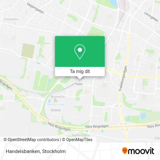 Handelsbanken karta