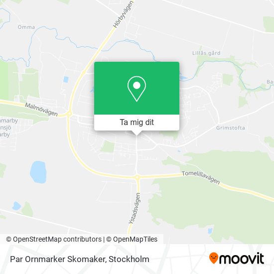 Par Ornmarker Skomaker karta