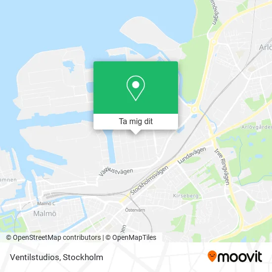 Ventilstudios karta