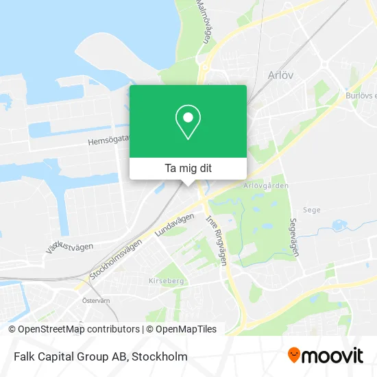 Falk Capital Group AB karta