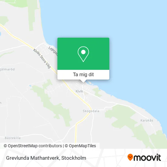 Grevlunda Mathantverk karta