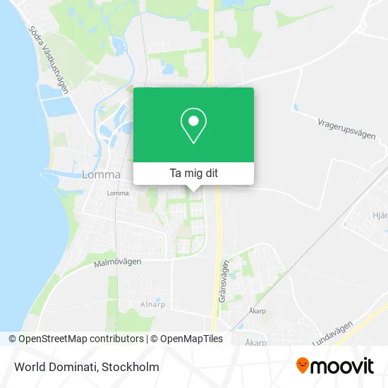 World Dominati karta