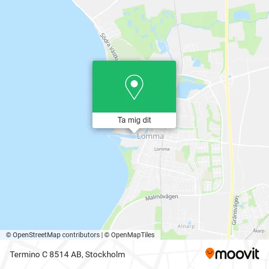 Termino C 8514 AB karta