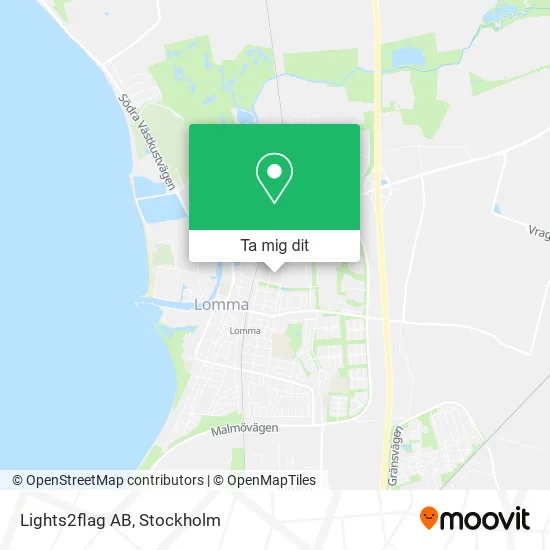 Lights2flag AB karta