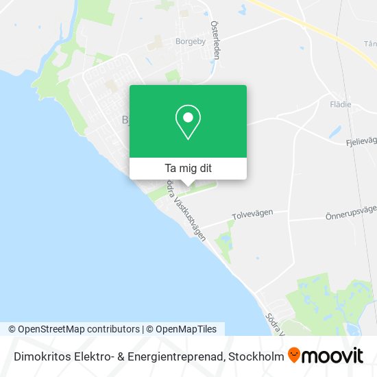 Dimokritos Elektro- & Energientreprenad karta