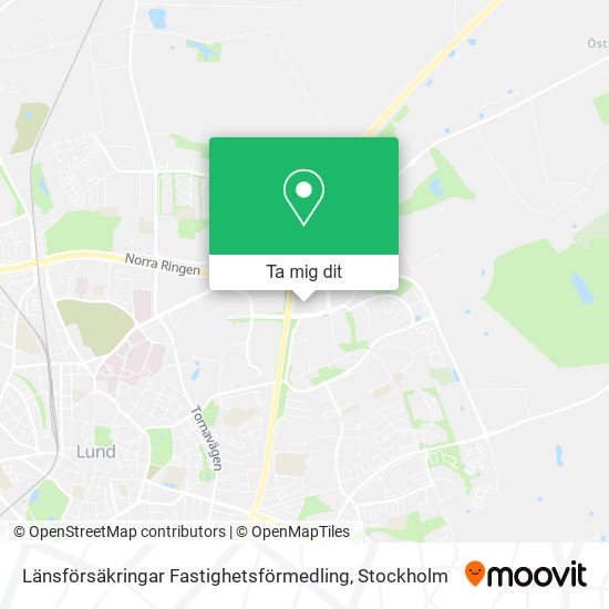 Länsförsäkringar Fastighetsförmedling karta