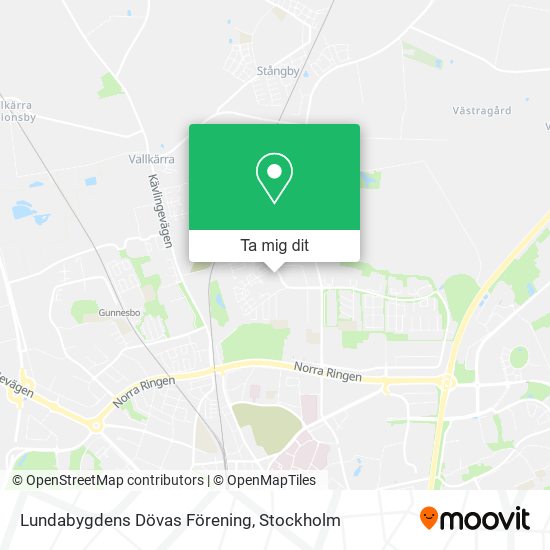 Lundabygdens Dövas Förening karta