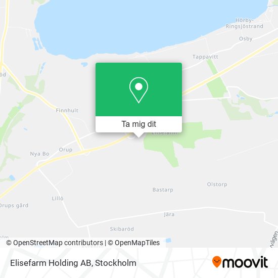 Elisefarm Holding AB karta