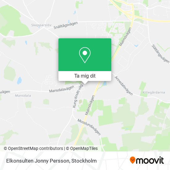 Elkonsulten Jonny Persson karta