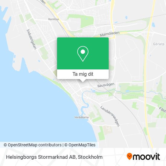 Helsingborgs Stormarknad AB karta