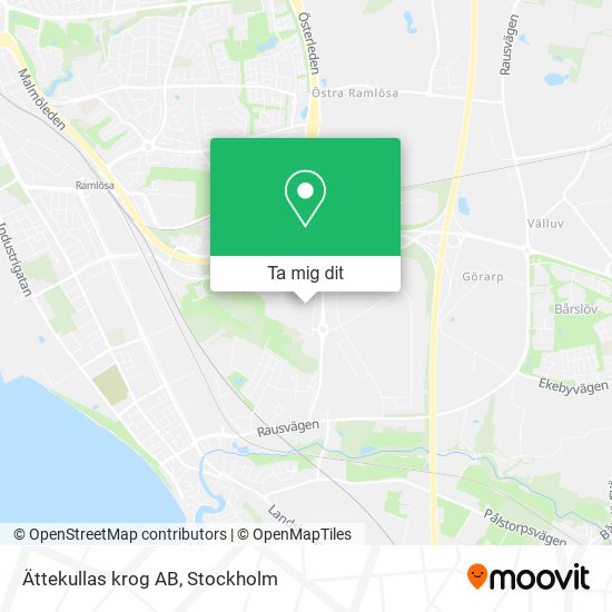 Ättekullas krog AB karta