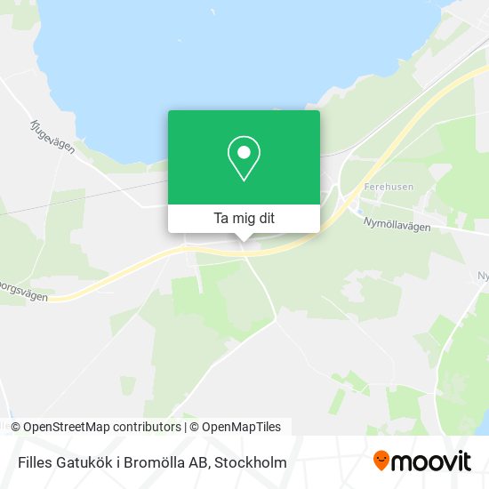 Filles Gatukök i Bromölla AB karta