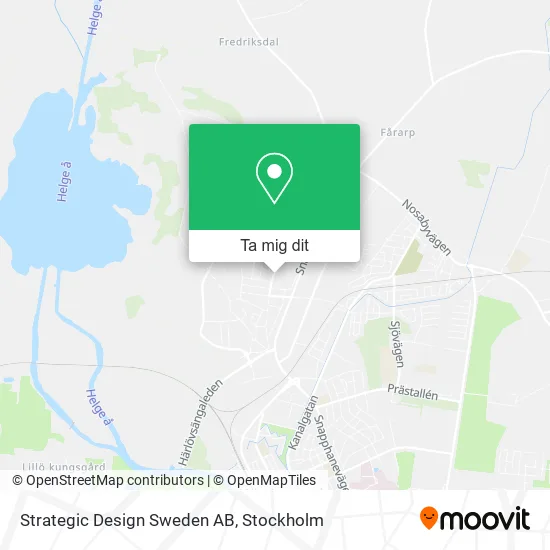 Strategic Design Sweden AB karta
