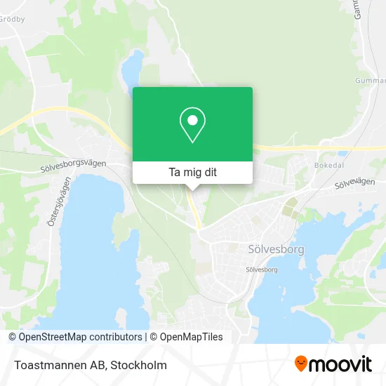 Toastmannen AB karta