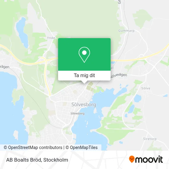 AB Boalts Bröd karta