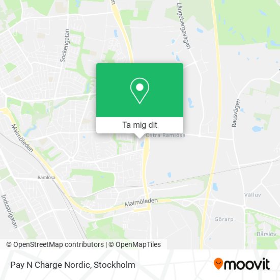 Pay N Charge Nordic karta