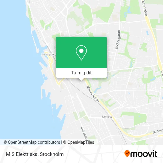 M S Elektriska karta
